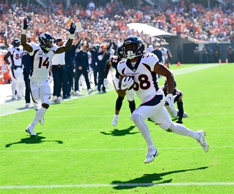 Broncos RB Jaleel McLaughlin’s fiery attitude, displayed through touchdown celebration, has him in line for expanded role on offense